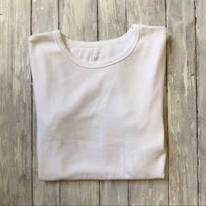 GAP Basic White Crew Neck Tee T Shirt